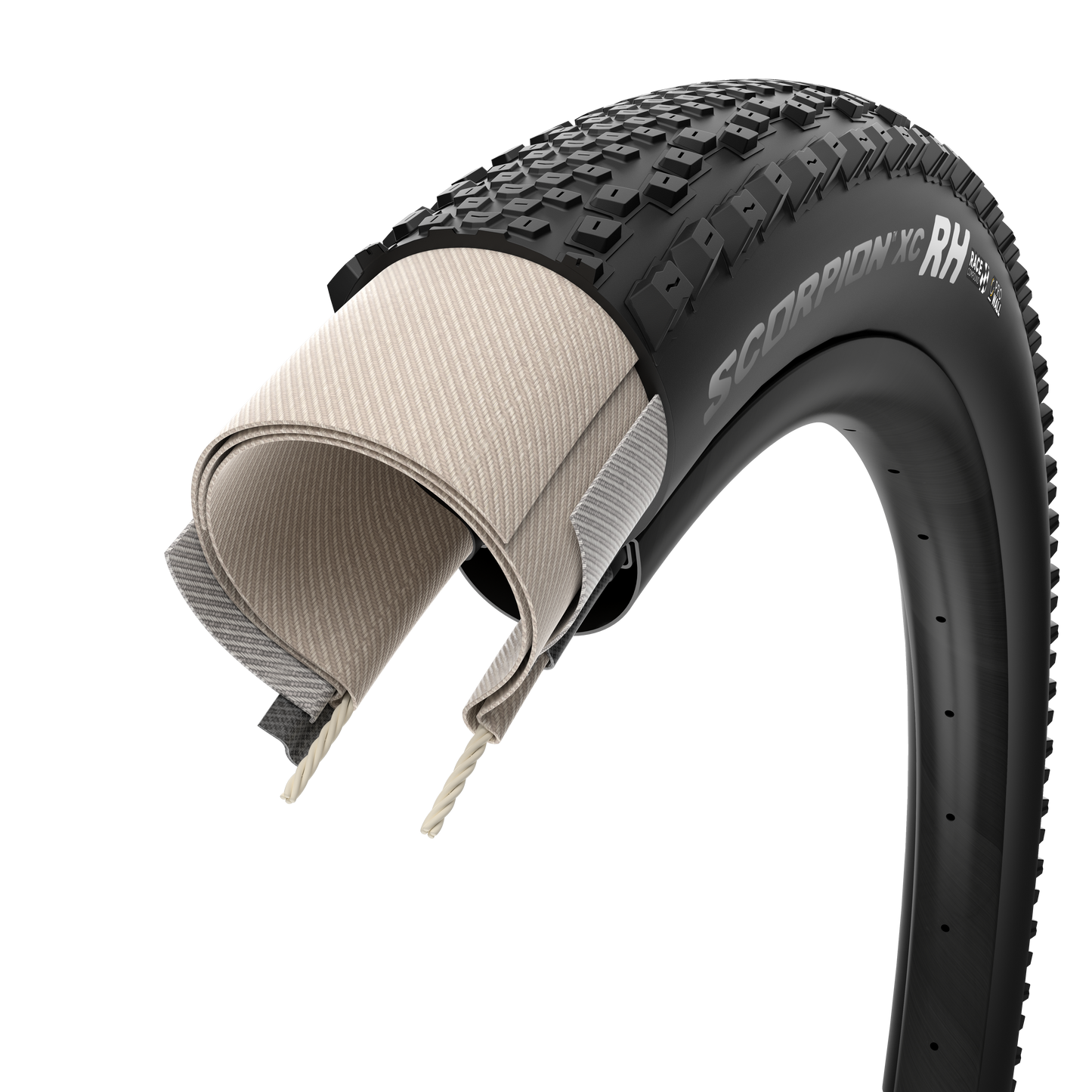 PIRELLI SCORPION RACE XC RH ProWall 29x2.40 Pneumatico Tubeless Ready Soft Silver