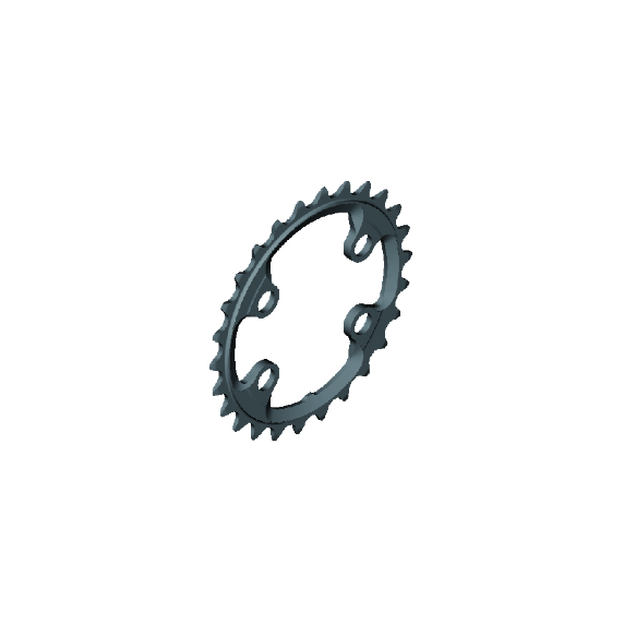 Ingranaggio SHIMANO XTR 38T per FC-M9020-2/FC-M9000-2/FC-M9020-B2