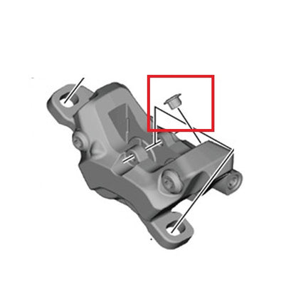 Cappuccio della Vite di Spurgo SHIMANO BR-R9270/8170/7170