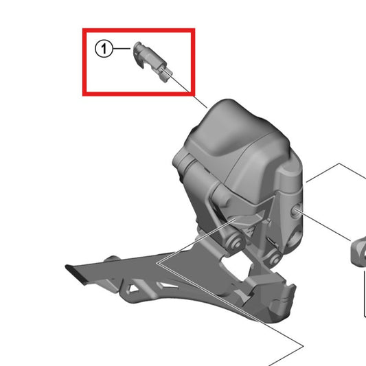 SHIMANO FD-R9250/R8150 Coperchio porta deragliatore anteriore