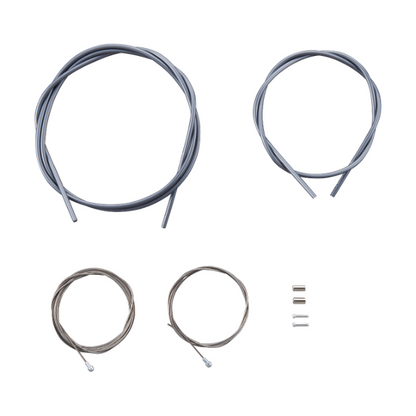 Kit Cavi e Guaine per Freno SHIMANO PTFE Grigio
