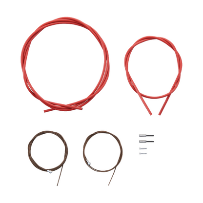 Kit Cavi e Guaine per Freno SHIMANO DURA-ACE 9000 Rosso