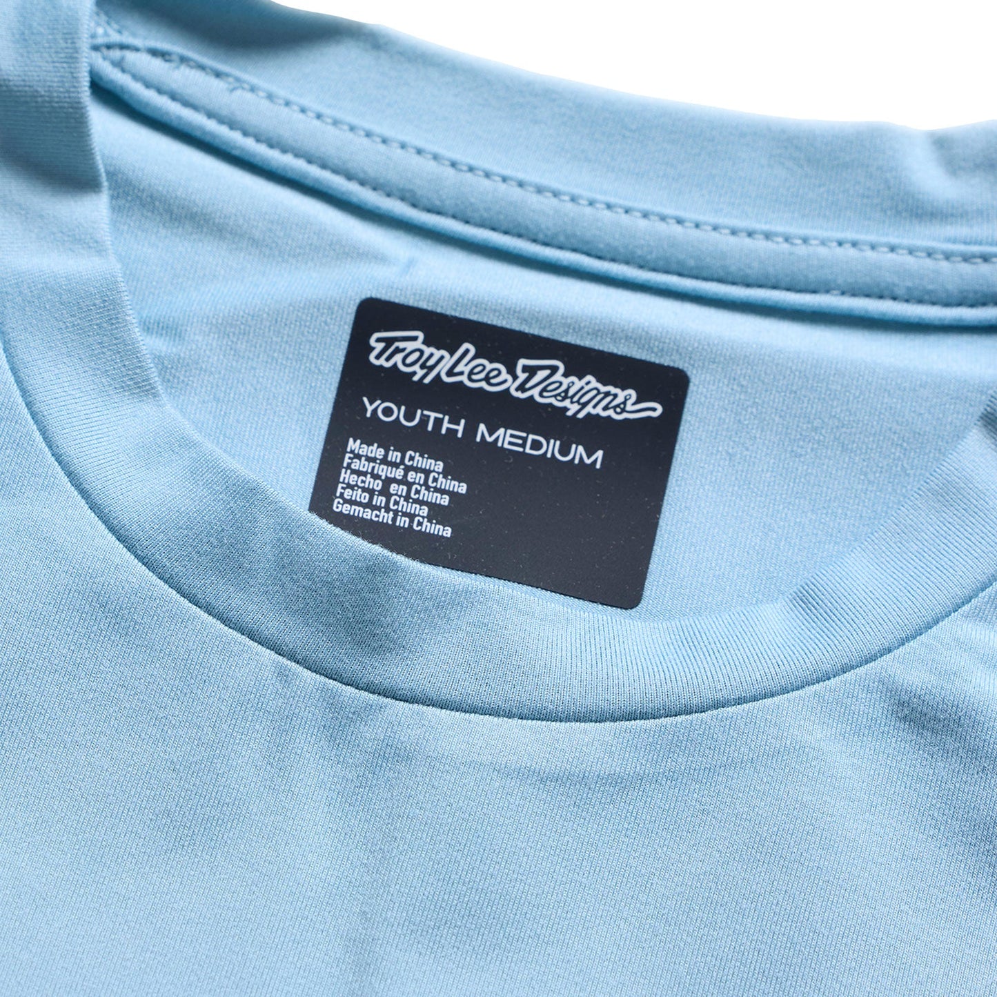 TROY LEE DESIGNS RUCKUS RIDE CARBS Maglia a maniche lunghe Junior Blu