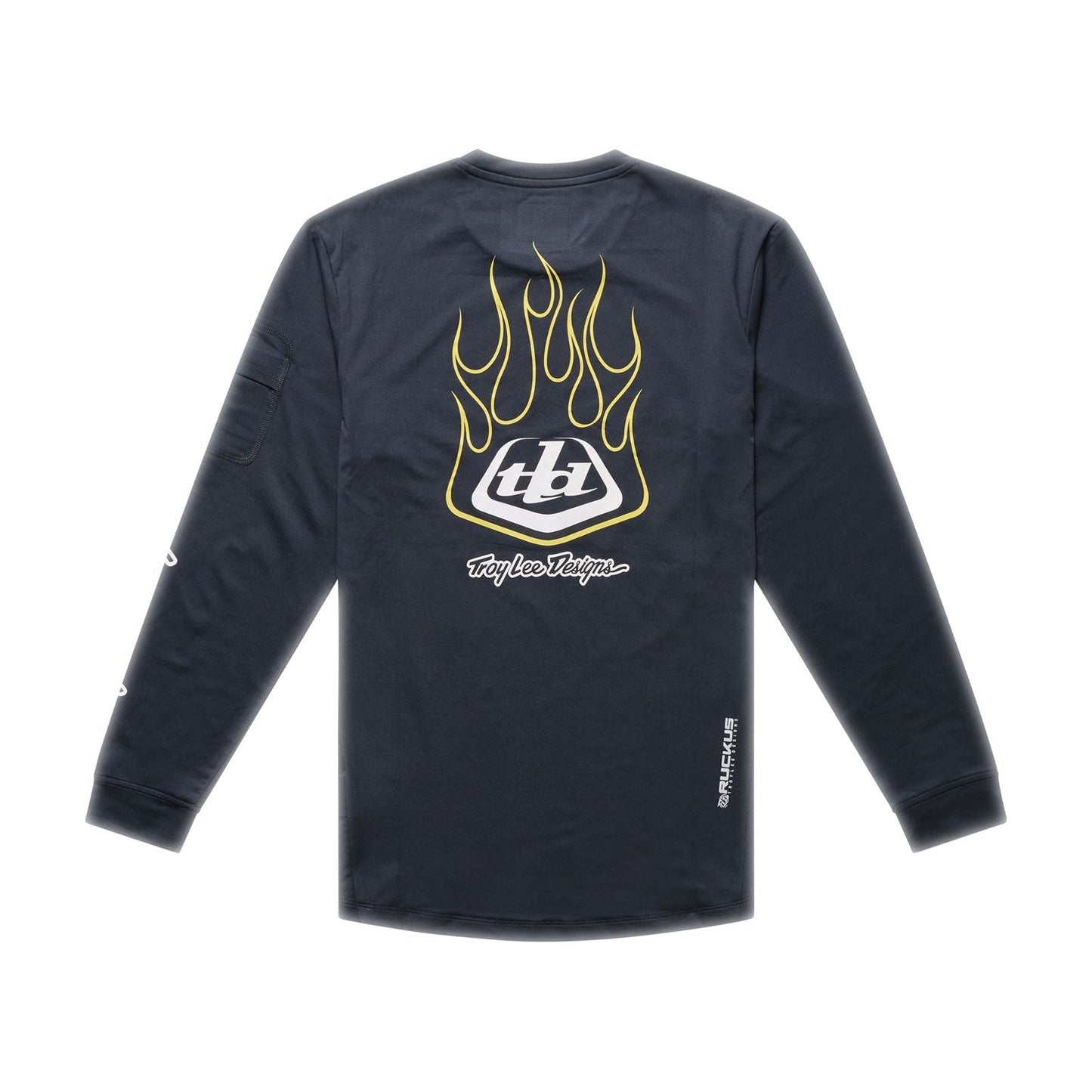 TROY LEE DESIGNS RUCKUS RIDE PRESSED Maglia a maniche lunghe Junior Nero