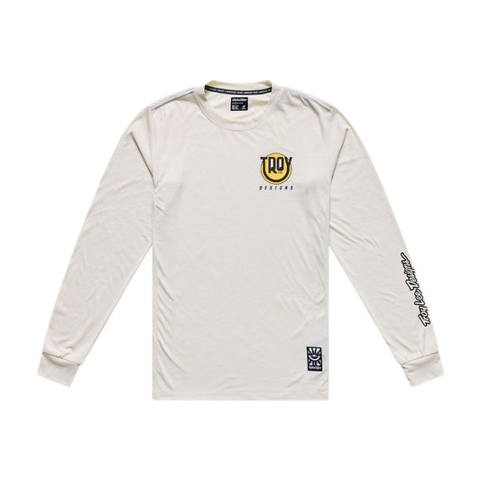 TROY LEE DESIGNS Maglia SKYLINE RIDE HAPPY Junior a manica lunga in pomice