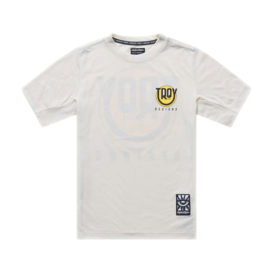 TROY LEE DESIGNS SKYLINE RIDE HAPPY Maglia a maniche corte junior Pomice