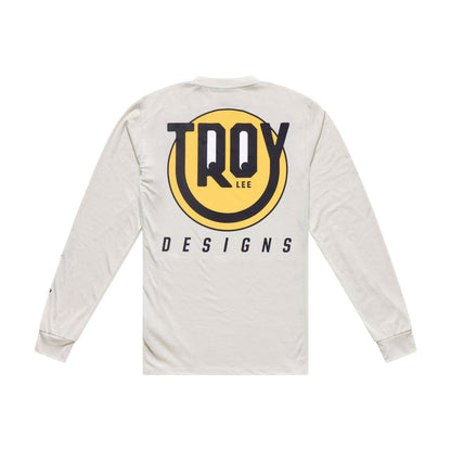 Maglia TROY LEE DESIGNS SKYLINE RIDE HAPPY Junior Maniche Lunghe Pumice