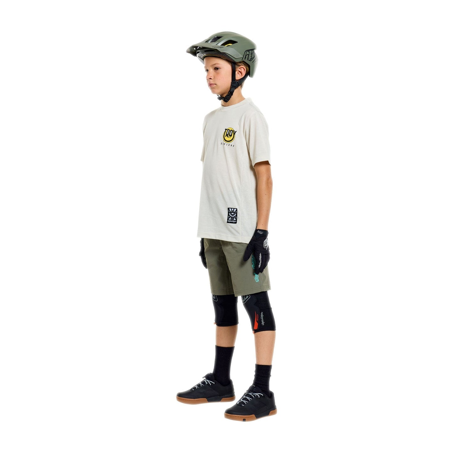 TROY LEE DESIGNS YOUTH SKYLINE TRAIL MONO Pantaloncini junior Khaki