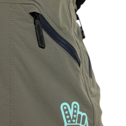 Pantaloncino TROY LEE DESIGNS YOUTH SKYLINE TRAIL MONO Junior Kaki