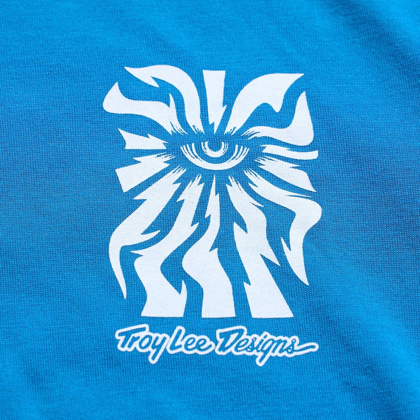 TROY LEE DESIGNS SKYLINE RIDE ONE EYE AERO Maglia a maniche corte Junior Blu