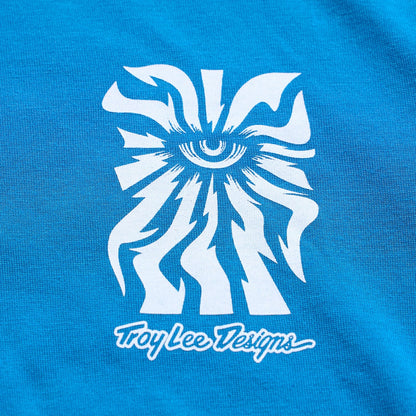 Maglia TROY LEE DESIGNS SKYLINE RIDE ONE EYE AERO Junior Maniche Corte Blu