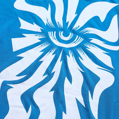 Maglia TROY LEE DESIGNS SKYLINE RIDE ONE EYE AERO Junior Maniche Corte Blu