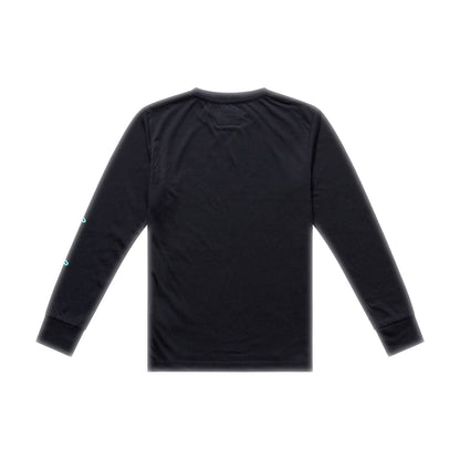Maglia TROY LEE DESIGNS SKYLINE RIDE SIGNATURE Junior Maniche Lunghe Nero/Verde
