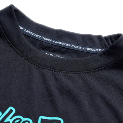 Maglia TROY LEE DESIGNS SKYLINE RIDE SIGNATURE Junior Maniche Lunghe Nero/Verde