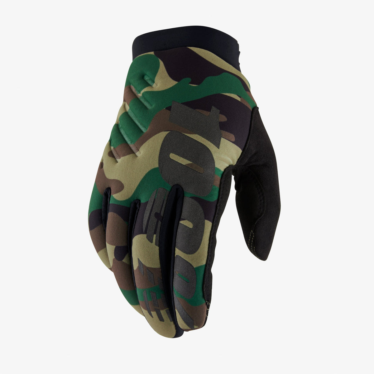 Guanti 100% BRISKER Camo/Nero