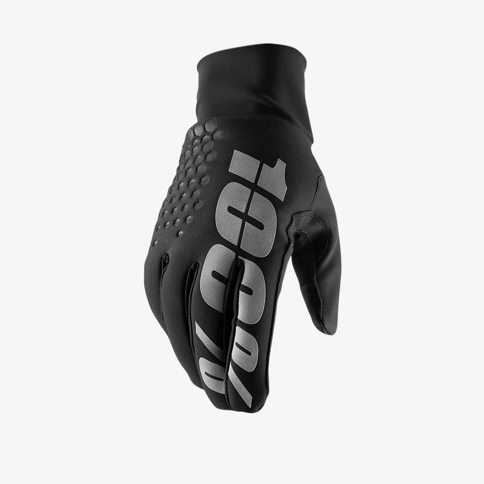 Guanti 100% HYDROMATIC BRISKER Nero/Grigio