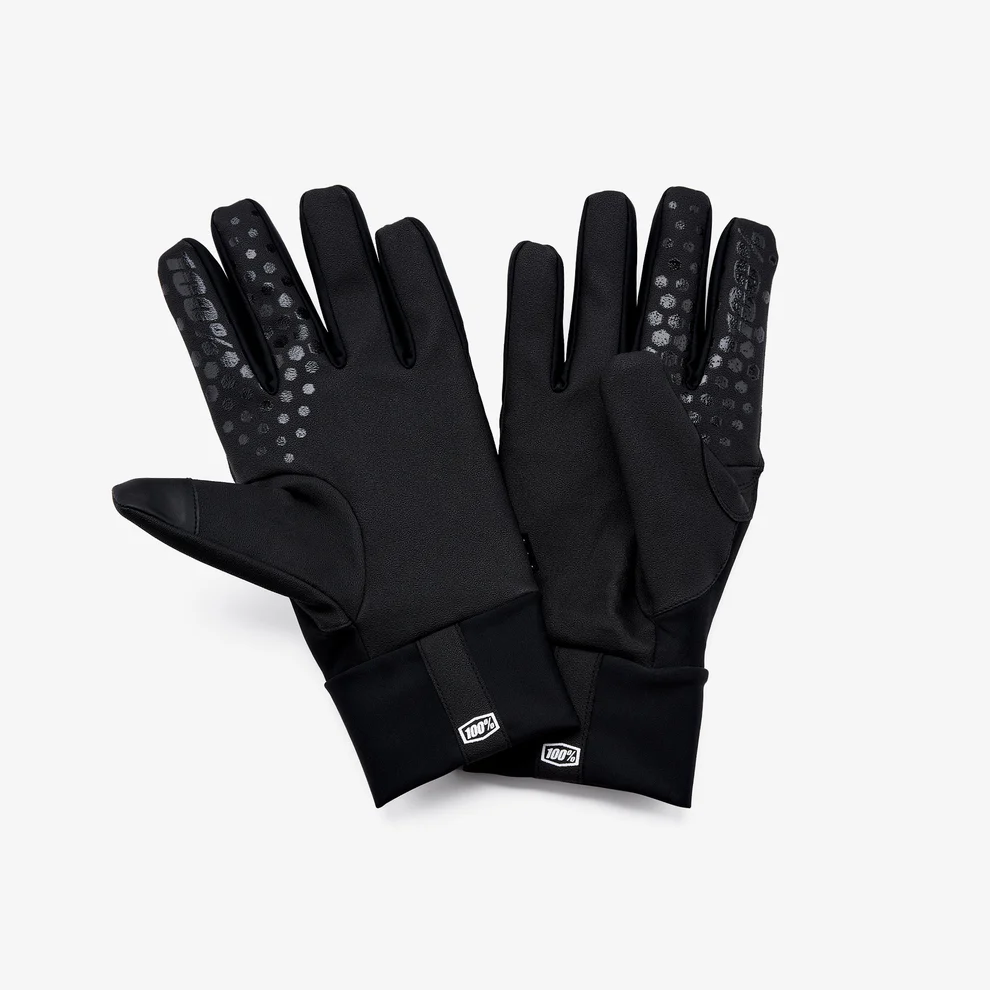 Guanti 100% HYDROMATIC BRISKER Nero/Grigio