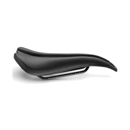 Sella SMP EVO PLUS Larghezza 140mm Rotaie Inox Nera
