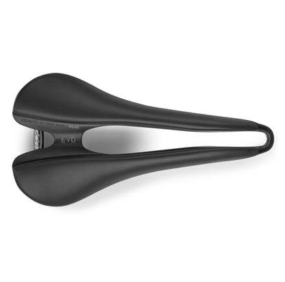 Sella SMP EVO PLUS Larghezza 140mm Rotaie Carbonio Nero