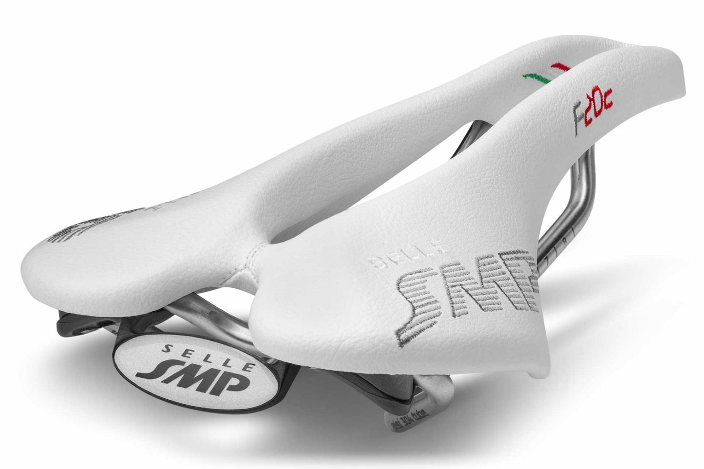 Sella SMP F20C Binari in acciaio inossidabile bianco