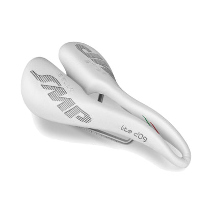 Sella SMP LITE 209 Larghezza 139mm Rotaie Inox Bianco