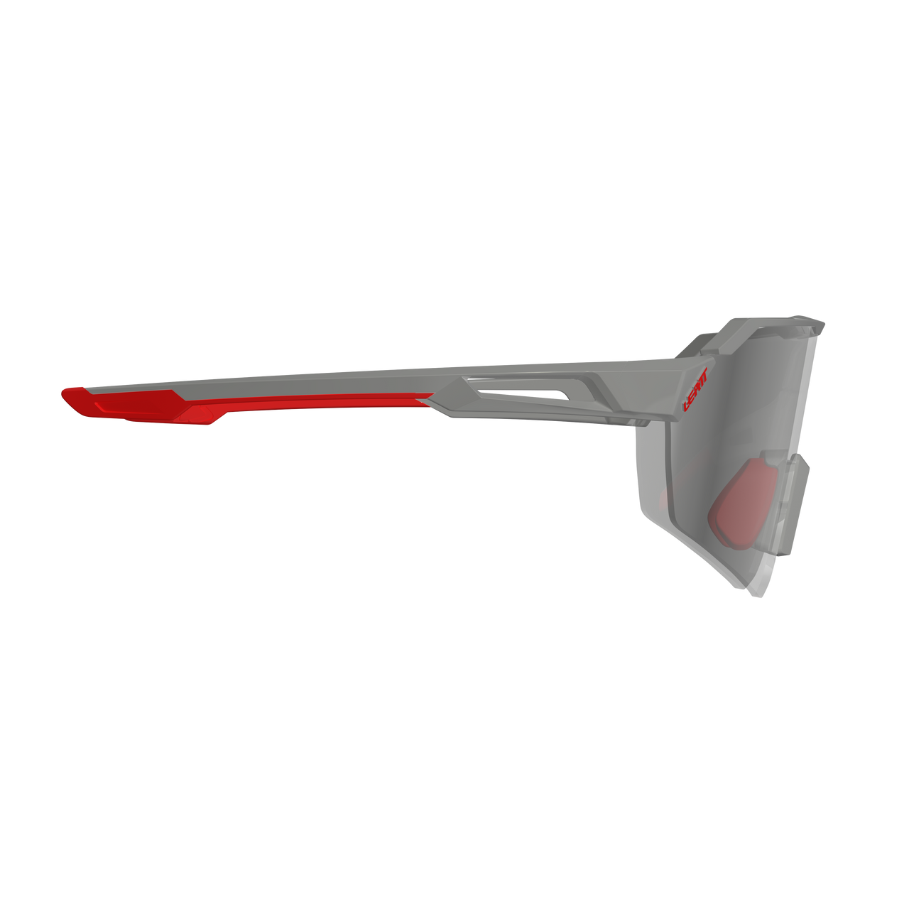 Occhiali LEATT RIDEVIZ Lite Satin Grey IRIZ Argento 17VLT