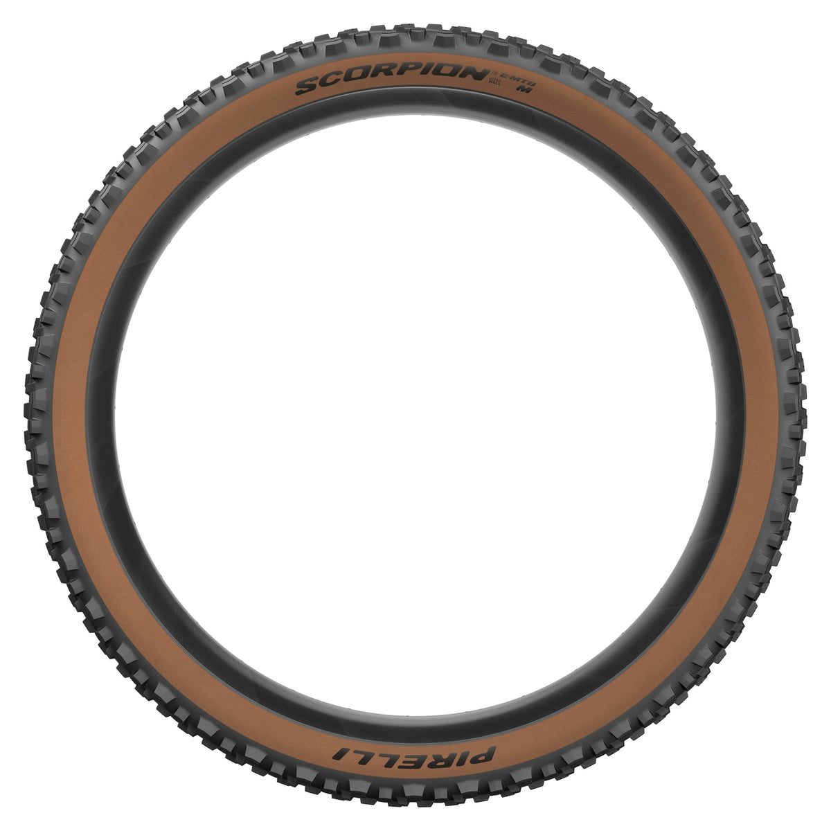 Copertone PIRELLI SCORPION E-MTB M 27.5x2.60 Tubeless Ready pieghevole marrone
