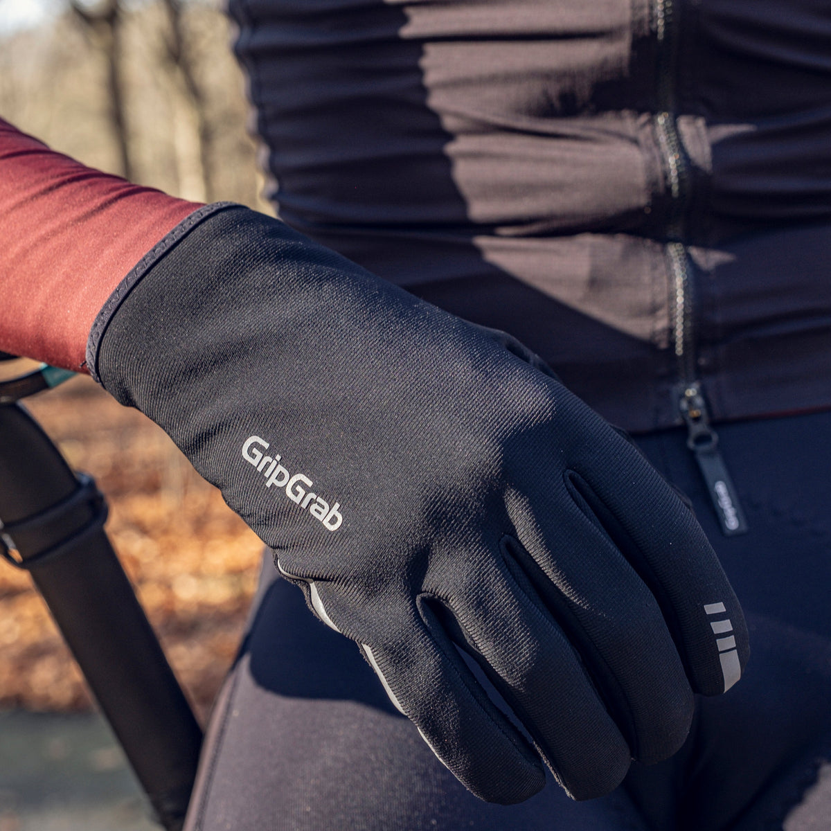 Gants GRIPGRAB PACR WINDPROOF SPRING AUTUMN Noir