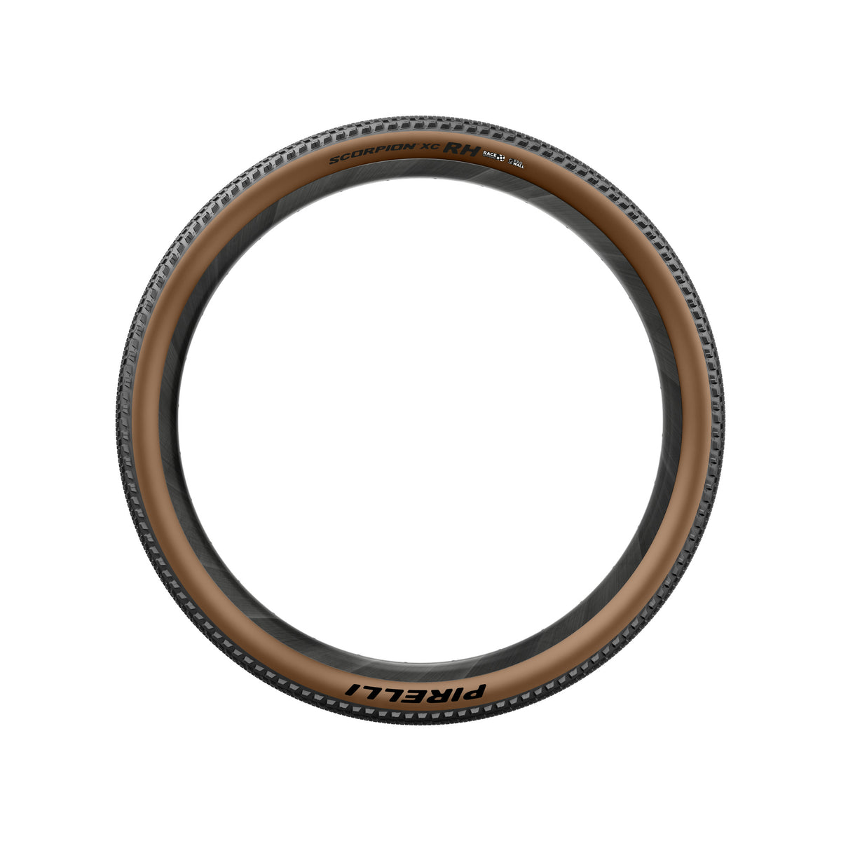 Pneumatico PIRELLI SCORPION RACE XC RH ProWall 29x2.40 Tubeless Ready pieghevole nero/beige Classic