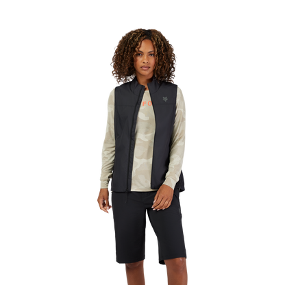 Gilet FOX RANGER WIND da donna nero 2026 - vista 3