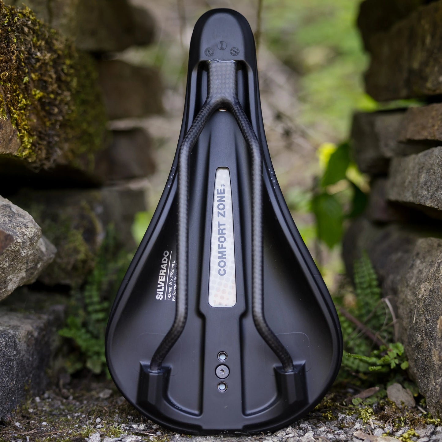 Sella WTB SILVERADO 142 mm con binari in carbonio