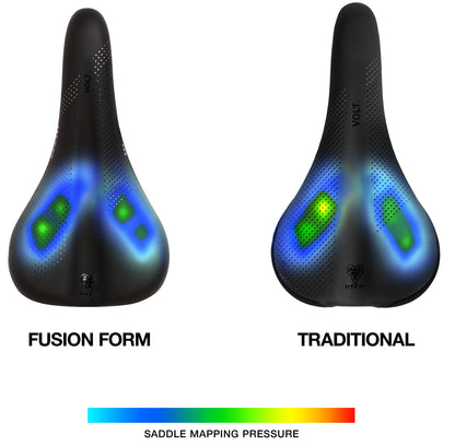 Sella WTB VOLT FUSION FORM Medium 142mm Rotaie Carbonio