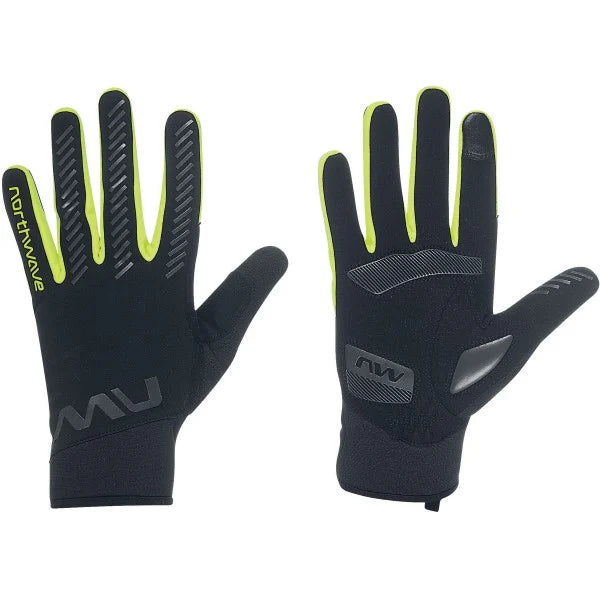 Guanti NORTHWAVE ACTIVE GEL Nero/Giallo