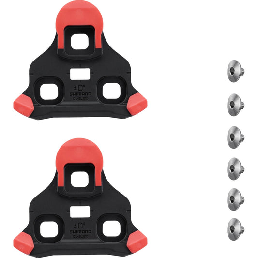 Kit Tacchette SHIMANO SPD-SLR Rosse 0° CL-SL100