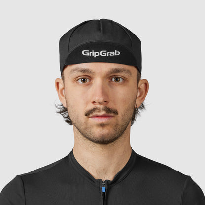 Cappellino da ciclismo GRIPGRAB IN COTONE CLASSICO nero