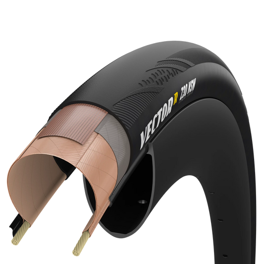 Copertone ZIPP GOODYEAR VECTOR R NSW Tubeless Ready Nero