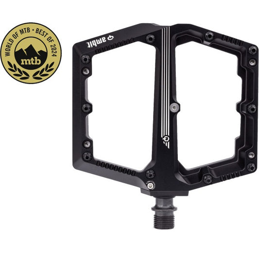 Pedali piatti AMBIT Edition HAXN HOITA Large Nero Opaco