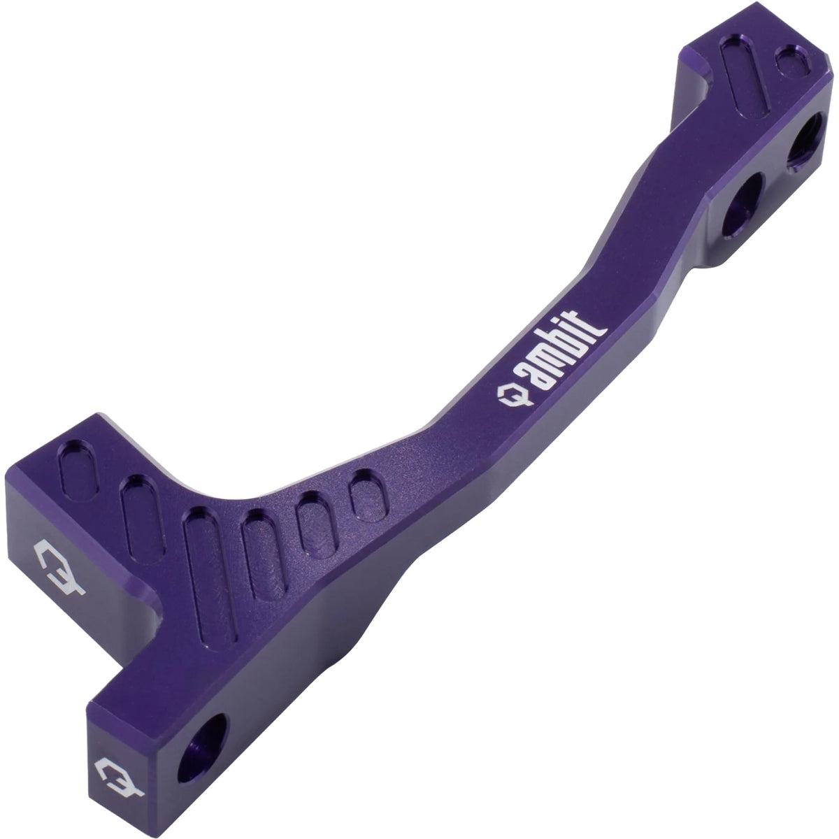 Adattatore pinza freno anteriore/posteriore PM/PM AMBIT +20 mm (180-200 mm) viola