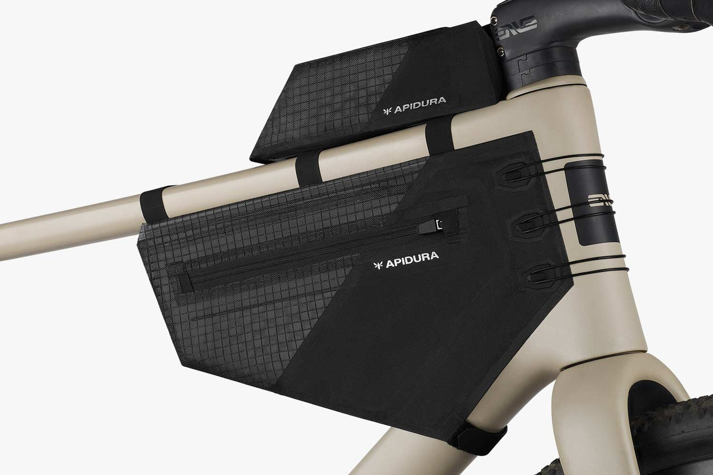 Confezione di borse per telaio APIDURA AERO SYSTEM Nero