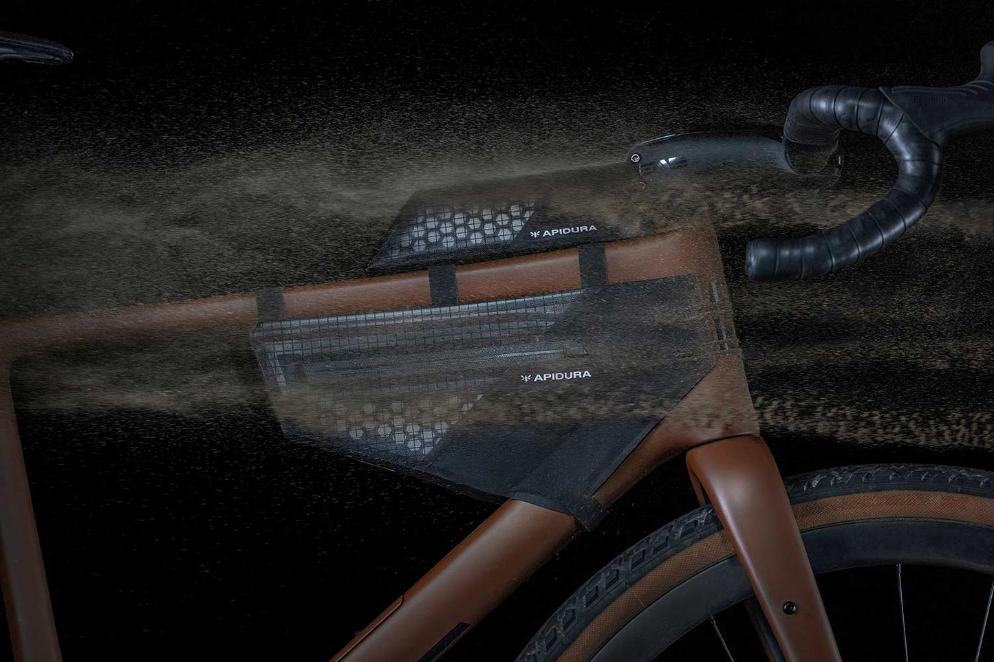 Confezione di borse per telaio APIDURA AERO SYSTEM Nero