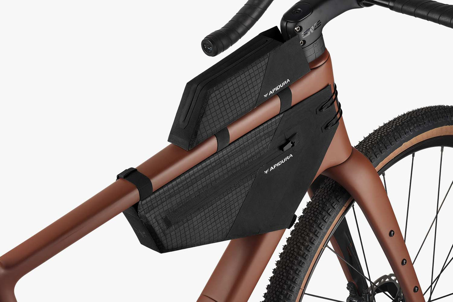 Confezione di borse per telaio APIDURA AERO SYSTEM Nero