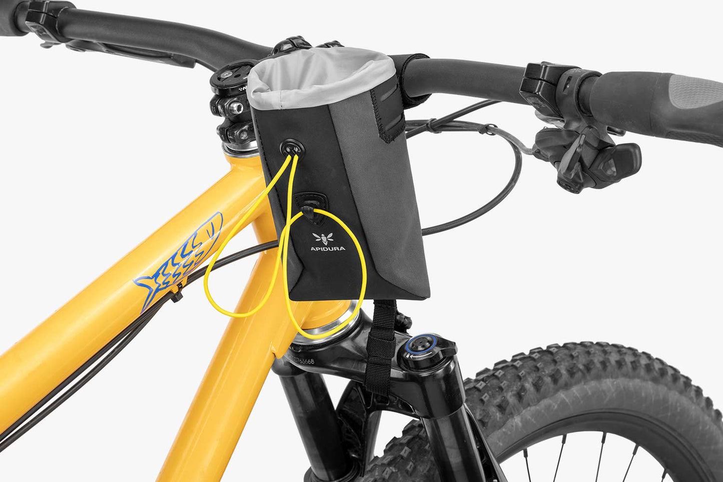 Borsa da manubrio APIDURA BACKCOUNTRY FOOD POUCH 0,8 L Nero Grigio