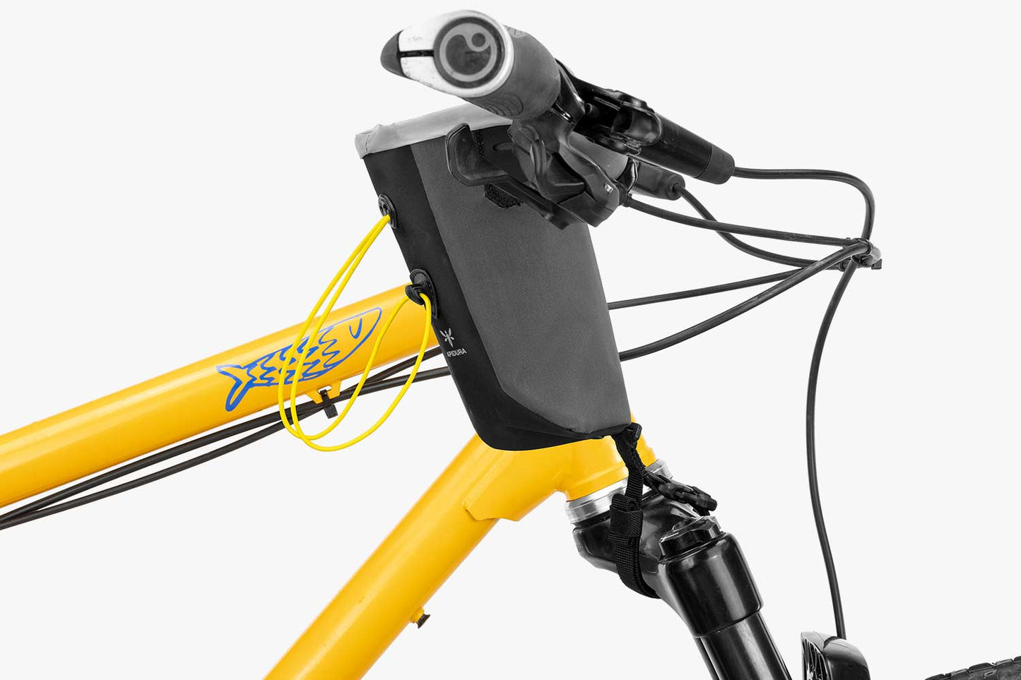 Borsa da manubrio APIDURA BACKCOUNTRY FOOD POUCH 0,8 L Nero Grigio