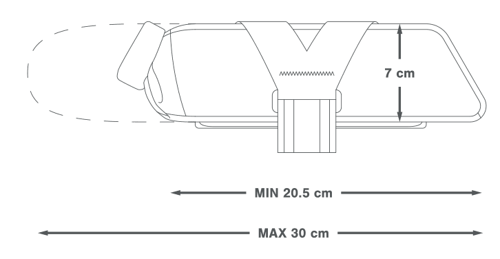APIDURA EXPEDITION E-BIKE CHARGER PACK 1,6 L Borsa portabatterie