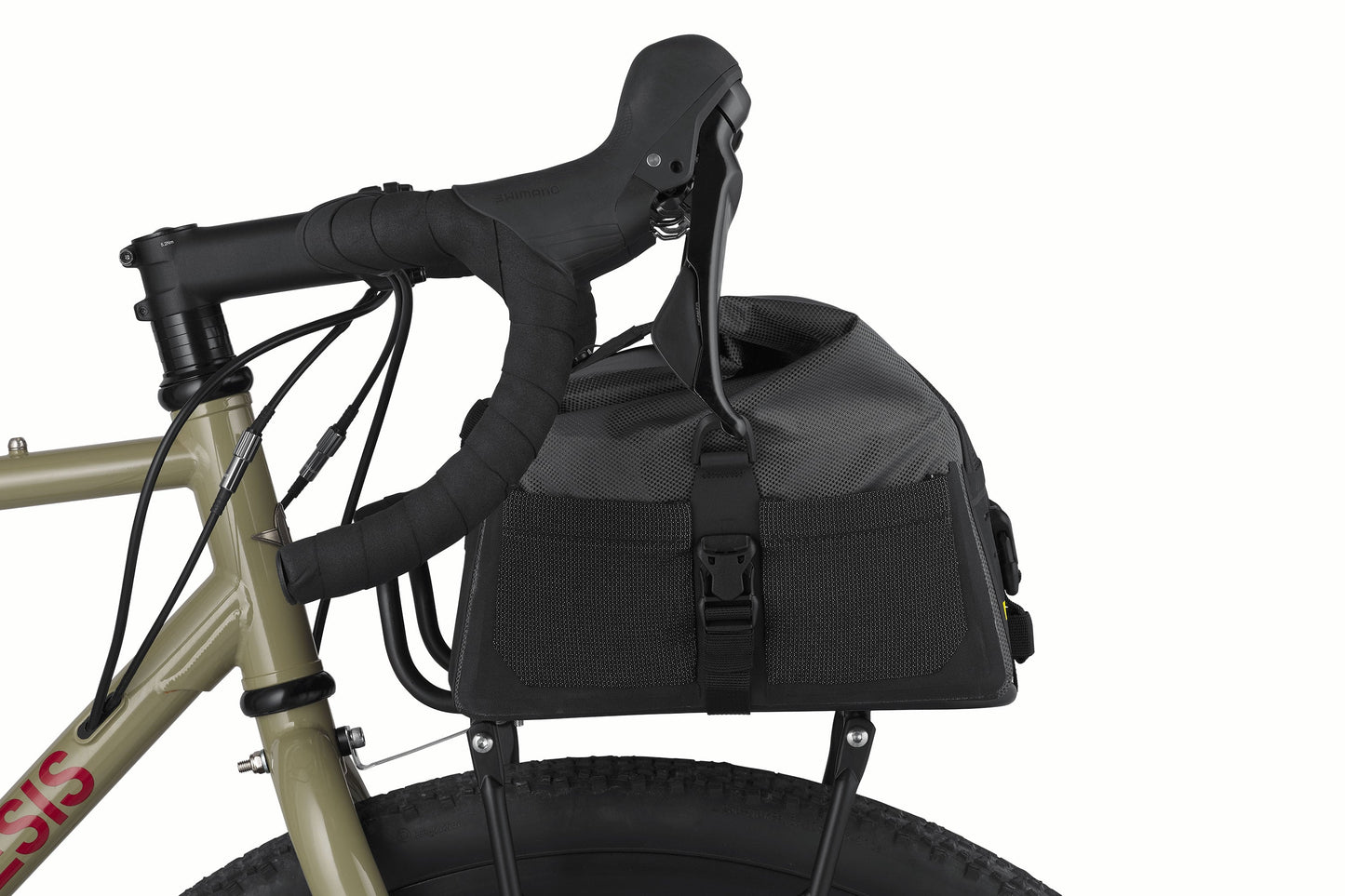 APIDURA EXPEDITION FRONT RACK PACK 20 L Borsa manubrio Nero