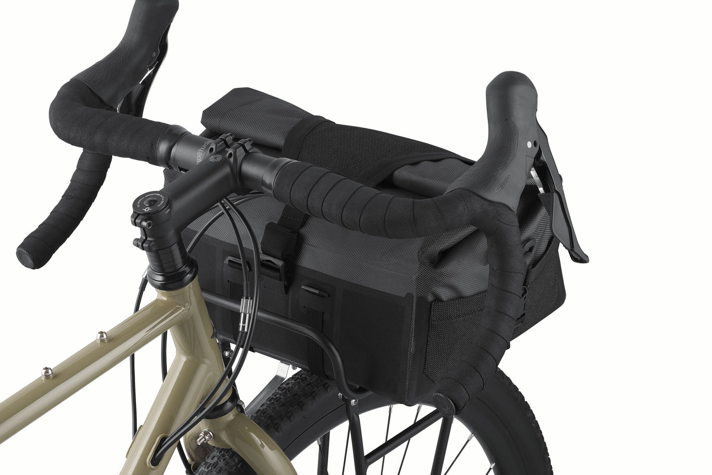 APIDURA EXPEDITION FRONT RACK PACK 20 L Borsa manubrio Nero