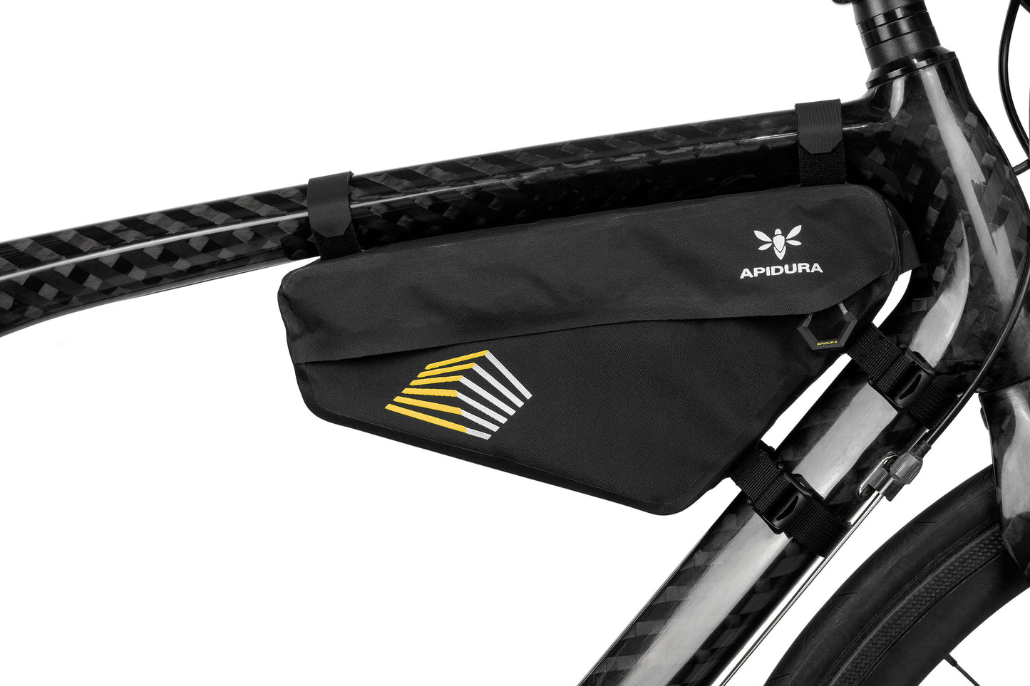 Borsa per telaio APIDURA RACING FRAME PACK 2,4 L Nero