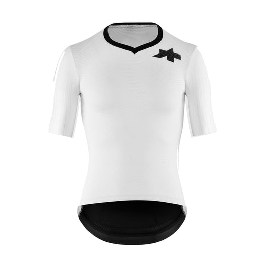 Maglia ASSOS EQUIPE RSR S11 a maniche corte bianca