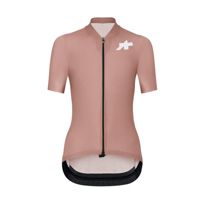 Maglia da donna ASSOS UMA GT S11 EVO a maniche corte rosa fiore