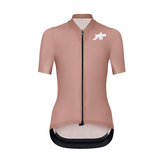 Maglia da donna ASSOS UMA GT S11 EVO a maniche corte rosa fiore